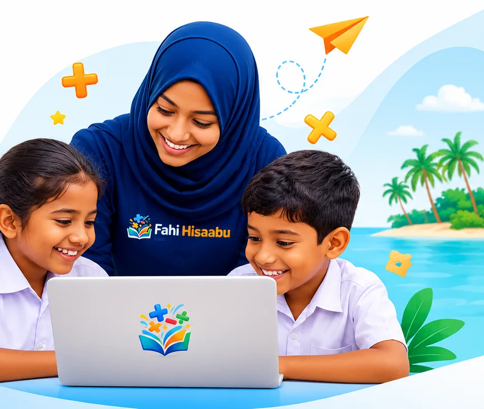 Ambassador supporting children learning maths