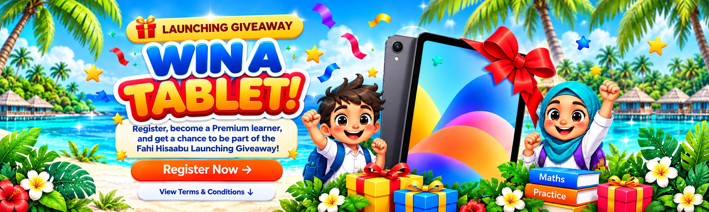 Hisaabu Edu Launching Giveaway — Win a Tablet